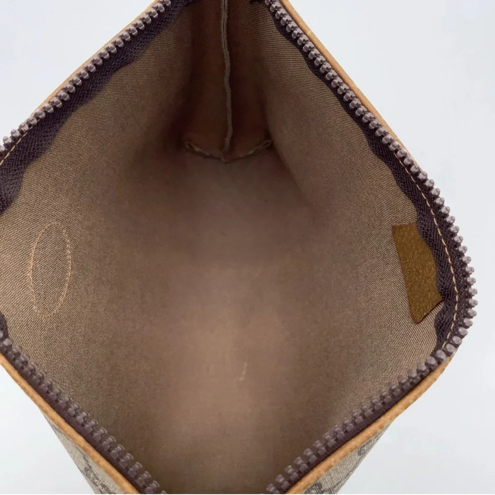 Gucci GG Plus Supreme PVC Leather Beige toiletry bag - men’s / women’s - EUC - Picture 11 of 13